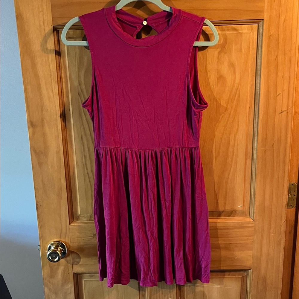 Sleeveless Pink Kids Dress